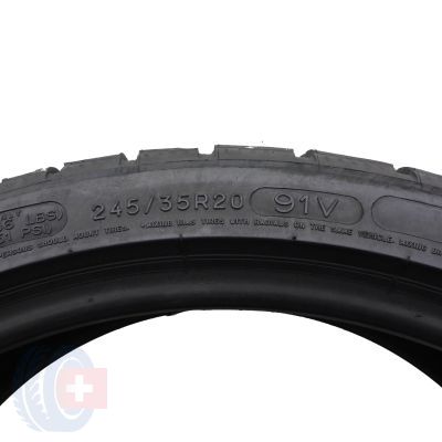 4. Opona 245/35 R20 1x MICHELIN  245/35 R20 91V Pilot Alpin PA4 N1 Zimowa 2017 Nieużywana