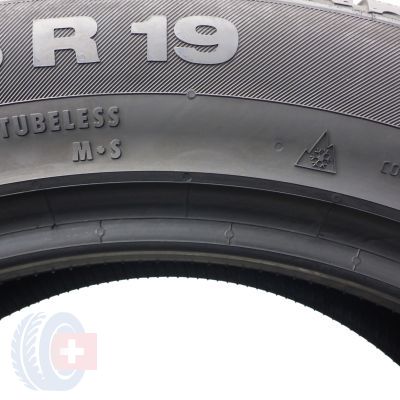 6. Opony 235/55 R19 2x CONTINENTAL 101H CrossContact Winter A0 Zimowe 2022 7,8-9mm Jak Nowe