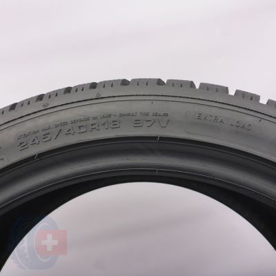 6. Opony 245/40 R18 2x DUNLOP 97V XL Winter Sport 5 Zimowe 2019 7,5-8,5mm 