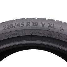 5. 4 x CONTINENTAL 225/45 R19 96V XL WinterContact TS870P Zima 2022 7,5-8mm