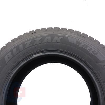 6. Opony 235/65 R16C 2xBRIDGESTONE 115/113R Blizzak W810 Zimowe 2016 8,5-9mm