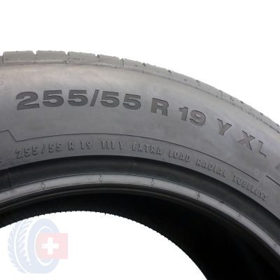 4. 1 x CONTINENTAL 255/55 R19 111Y XL ContiSportContact 5 A0 Lato 2014