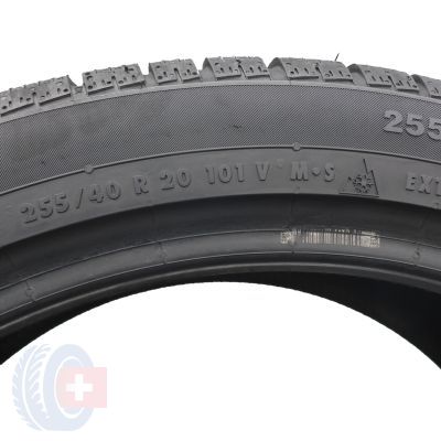 4. Opony 255/40 R20 2x CONTINENTAL 101V XL ContiWinterContact TS830P NO Zimowe 2023 6,2-6,5mm