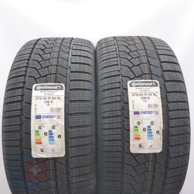 Opony 275/40 R20 4x CONTINENTAL 106V XL WinterContact TS 860 S Zimowe 2023 