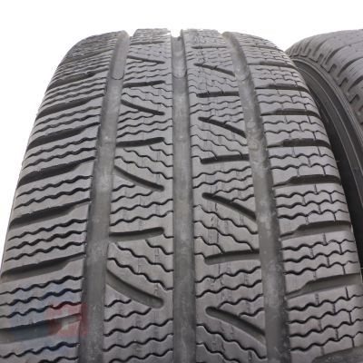 2. Opony 235/65 R16C 2x PIRELLI 115/113R Carrier Winter Zimowe 2022 Jak Nowe 9,2mm