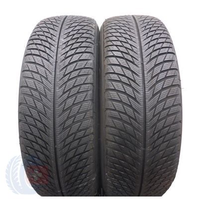 5. 4 x MICHELIN 225/60 R18 104H XL Pilot Alpin 5 SUV Zima 2019/21 Jak Nowe