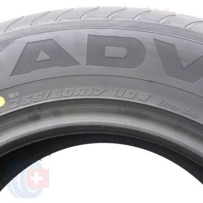 6. Opony 255/60 R17 4x YOKOHAMA 110W XL Advan Sport V105 Letnie 2018 Jak Nowe Nieużywane 