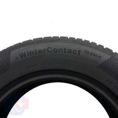 7. 4 x CONTINENTAL 215/65 R16 98H WinterContact TS850P SUV Zima 2018 6,2-7,2mm