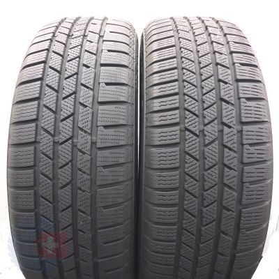 Opony 235/55 R19 2x CONTINENTAL 101H CrossContact Winter A0 Zimowe 2022 7,8-9mm Jak Nowe