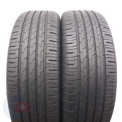 4. 4 x CONTINENTAL 205/60 R16 92H EcoContact 6 Lato 6mm 2022/23