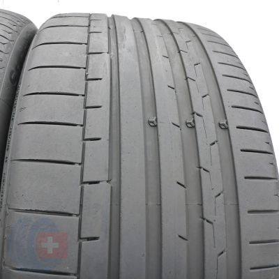 3. Opony 285/35 R22 2x CONTINENTAL 106Y XL SportContact 6 Letnie 2022 6mm