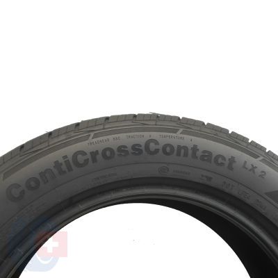 5. 2 x CONTINENTAL 225/60 R18 100H ContiCrossContact LX 2 M+S 7mm