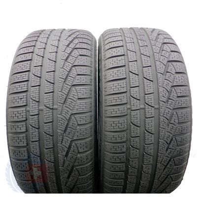 3. Opony 255/45 R19 2x PIRELLI 100V Sottozero Winter 240 SerieII N0 Zimowe 2024 6,8-7,2mm