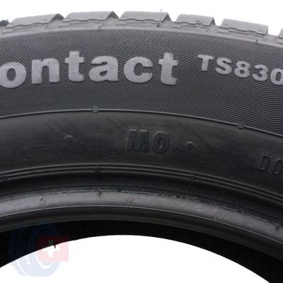 5. 4 x CONTINENTAL 215/60 R17 96H MO ContiWinterContact Ts830P Zima 2017/2018 Jak nowe 7,8-8,2mm