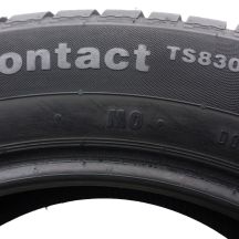 5. 4 x CONTINENTAL 215/60 R17 96H MO ContiWinterContact Ts830P Zima 2017/2018 Jak nowe 7,8-8,2mm