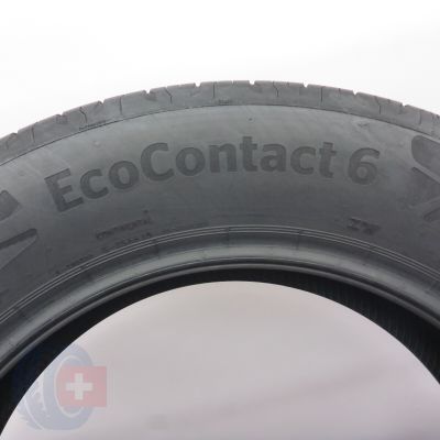 6. Opony 215/60 R17 2x CONTINENTAL 96H EcoContact 6 Letnie 2020, 2021 5,8-6mm