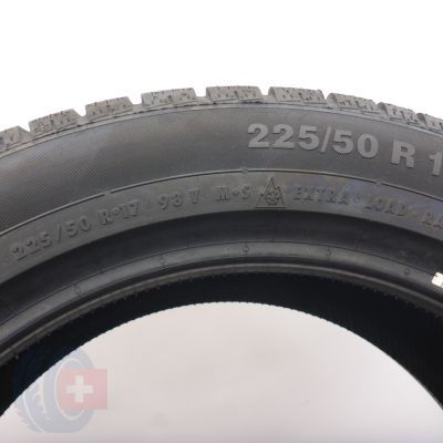 8. Opony 225/50 R17 4x CONTINENTAL 98V ContiWinterContact TS830P RunFlat Zimowe 2023 Jak Nowe Nieużywane