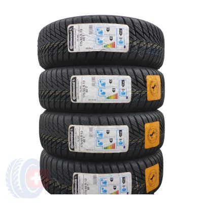 4 x CONTINENTAL 175/65 R13 80T ContiWinterContact TS800 Zima 2019 Jak Nowe