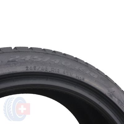 5. 4 x PIRELLI 245/40 R18 97V XL Sottozero 3 Winter Run Flat Zima 2018 Jak Nowe 7,5mm