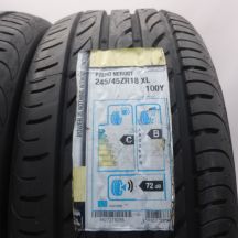 3. Opony 245/45 R18 2x PIRELLI 100Y XL P Zero Nero Letnia 2019 Jak Nowe