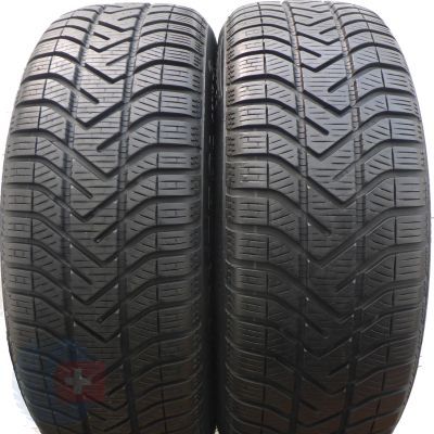 4. 4 x PIRELLI 195/55 R16 87H RUNFLAT SnowControl Serie 3 Winter 210 Zima 2014 5,5-7mm