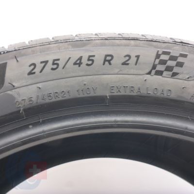 6. Opony 275/45 R21 4x MICHELIN 110Y PilotSport 4 SUV Letnie 2023 Nieużywane