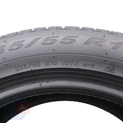 5. 4 x PIRELLI 235/55 R19 101V N0 Scorpion Winter Zima 2020, 2022 7,2-7,5mm