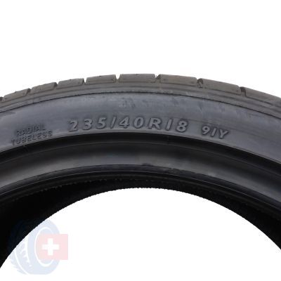 5. 2 x DUNLOP 235/40 R18 91Y SP Sport Maxx GT MO Lato 2018 Jak Nowe