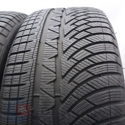 2. Opony 245/50 R18 4x MICHELIN 100H Alpin PA4 BMW RunFlat Zimowe 2019 6,3-6,7mm
