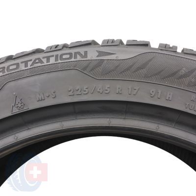 10. 4 x UNIROYAL 225/45 R17 91H MS plus 77 Zima 2020 7,2-8mm