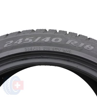 6. 4 x PIRELLI 245/40 R18 97V XL Sottozero 3 Winter A0 Zima 2022 5-6,2mm