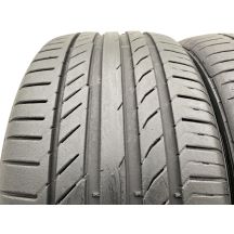 2. 2 x CONTINENTAL 245/40 R18 93Y ContiSportContact 5 A0 Lato 2019 6,2-6,5mm