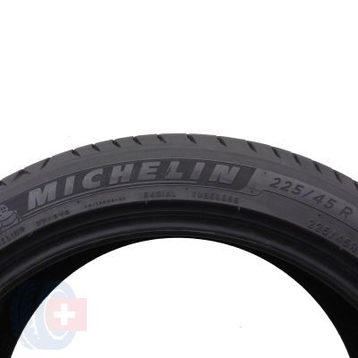 6. 2 x MICHELIN 225/45 R17 94V XL Primacy 4 S1 Lato 2022 5,9-6mm