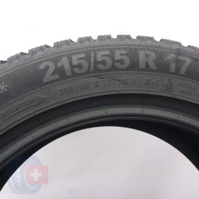 6. Opony 215/55 R17 4x SEMPERIT 98V XL Speed-Grip 5 Zimowe 2024 6,8-7mm