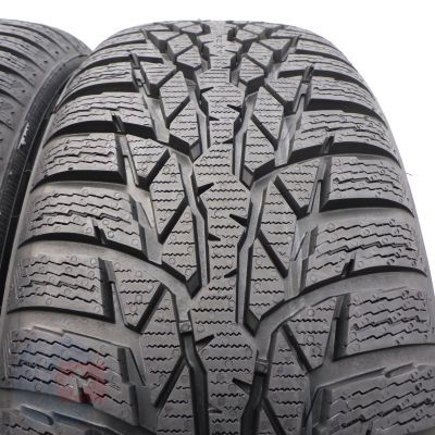 3. Opony 195/60 R16 2x NOKIAN 89H WR D4 Zimowe 2017 Nieużywane 