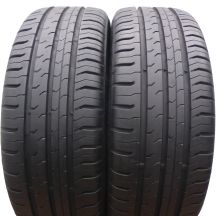 2 x CONTINENTAL 185/55 R15 82H ContiEcoContact 5 Lato 2020 Jak Nowe 7,5mm