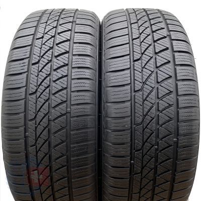 2 x HANKOOK 205/55 R17 91V Kinergy 4S H740 Wielosezon 2019, 2022 6,8-7,2mm