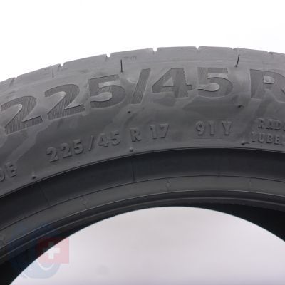 4. Opona 225/45 R17 CONTINENTAL 91Y PremiumContact 6 Letnia 2019 Nieużywana 
