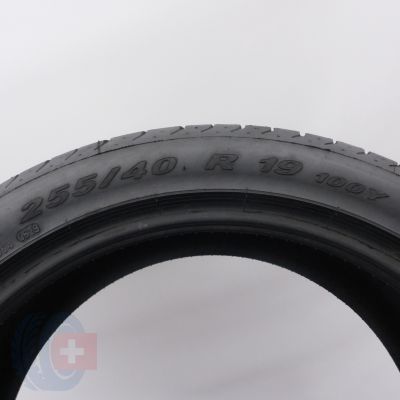 6. Opony 255/40 R19 4x PIRELLI 100Y XL P Zero A0 Letnie 2019 Jak Nowe