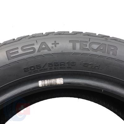 4. 2 x ESA TECAR 205/55 R16 91H Super Grip 9 Zima 2017 8.4-8.8mm