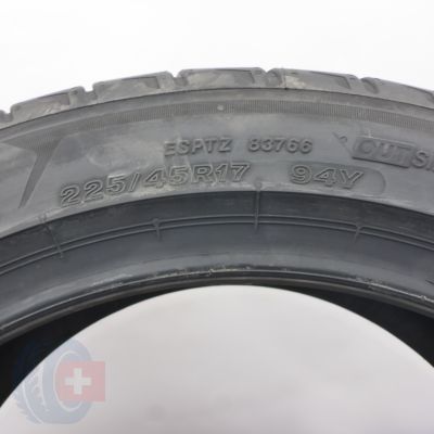 5. Opony 225/45 R17 2x BRIDGESTONE 94Y XL Potenza Sport Letnie 2022 Nieużywane