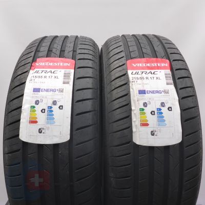 6. Opony 215/55 R17 4x VREDESTEIN 98Y XL Ultrac + Letnie 2025 Nieużywane  6. Opony 215/55 R17 4x VREDESTEIN 98Y XL Ultrac + Letnie 2025 Nieużywane