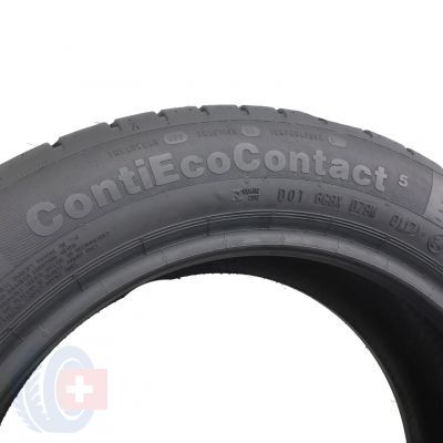 5. 2 x CONTINENTAL 185/55 R15 86H XL ContiEcoContact 5 Lato 6.8mm