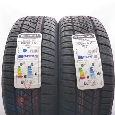 Opony 205/50 R17 2x CONTINENTAL 89H ContiWinterContact TS 830 P RFT BMW Zimowe 2021