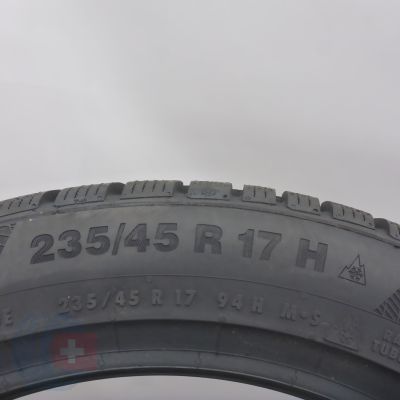 6. Opony 235/45 R17 2x CONTINENTAL 94H WinterContact TS 850 P Zimowe 2018 