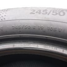 5. 2 x CONTINENTAL 245/50 R19 105V XL WinterContact TS860S SSR BMW Zima 2020 7,5-8,2mm