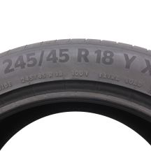 4. 2 x CONTINENTAL 245/45 R18 100Y XL PremiumContact 6 Lato 2018 6,5-6,8mm