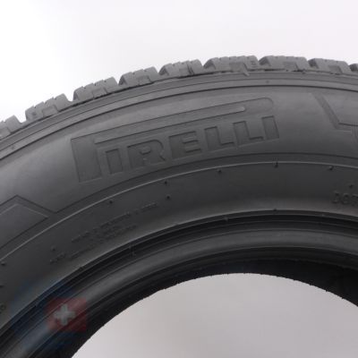 5. Opony 225/65 R16C 2x PIRELLI 112/110R Carrier Winter Zimowe 2022 Jak Nowe 7,2mm