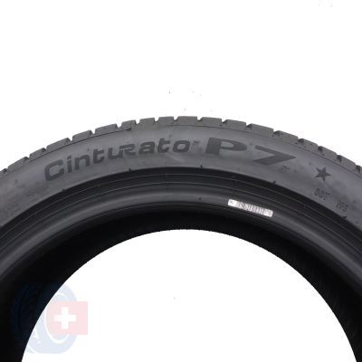 7. Opony 225/45 R17 4x PIRELLI 94Y XL Cinturato P7 BMW Letnie 2022, 2023 Jak Nowe Nieużywane