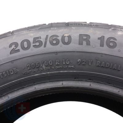 6. 4 x CONTINENTAL 205/60 R16 92V ContiPremiumContact 5 RSC BMW Lato 2020 Jak Nowe